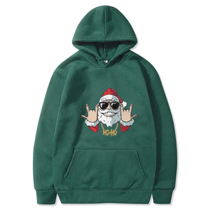 Sweat-shirt à capuche imprimé graphique 100 % coton pour homme, streetwear personnalisé, pull molletonné épais, décontracté, style urbain - Product Image 3
