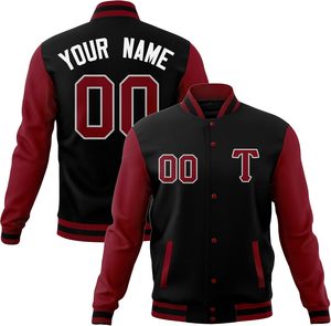 Factory Oem Custom High Quality Embroidery Polyester Sleeves <b>Bomber</b> Letterman Varsity Winter Plus Size <b>Men's</b> <b>Jackets</b> - Product Image 4
