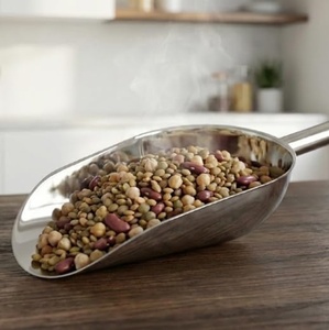Fourchette de service de luxe en acier inoxydable écologique, polie à la main, plaquée argent avec manche pour usage en cuisine - Product Image 5