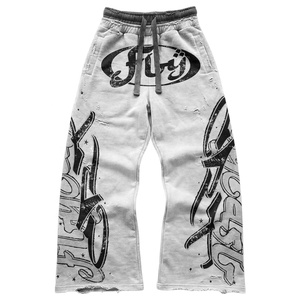 Conjunto Deportivo Flair con Sudadera con Capucha y Cremallera y Pantalones Deportivos Largos, Ropa Urbana Unisex para Adultos, Otoño, 100% Algodón Estampado - Product Image 6