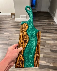 เขียงไม้ทำมือ ทนทาน ใช้ในครัว สำหรับหั่นผัก ผลไม้ เนื้อสัตว์ - Product Image 6