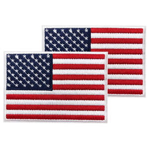 Patch Tactique Personnalisé Brodé avec Dos Auto-agrippant pour Uniformes et Équipements d'Extérieur, Drapeaux Nationaux, Écussons Thermocollants - Product Image 4