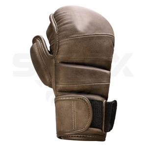 Gants de boxe Muay Thai en cuir PU, OEM, professionnels, réglables, protection UV, personnalisés, imperméables, respirants - Product Image 4