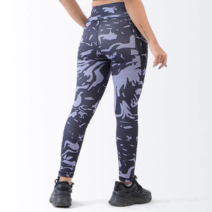 Leggings de yoga pour femmes, dernier design, sublimation, matière douce, taille élastique, meilleure fabrication. - Product Image 5