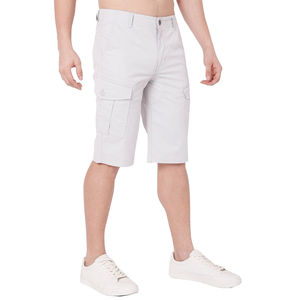 Premium High-quality Durable Cotton Casual Cargo Shorts for Men with Multiple Pockets Breathable Quick Dry Drawstring Closure - Product Image 3