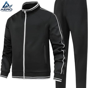 Hot Selling Fashionable Regular Fit Men Winter Hooded Casual Solid <b>Tracksuit</b> Training Wear Comfortable Lightweight 100% Cotton - Product Image 1