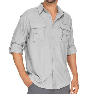 Camisa de Pesca para Hombre de Secado Rápido UPF 50+, Ligera, Transpirable, con Botones, Protección Solar, Ropa de Alto Rendimiento - Product Image 3