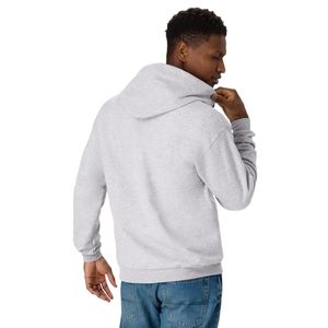 Sudadera con capucha para hombre con cremallera completa, de forro polar ecológico, talla grande, de felpa francesa, para otoño - Product Image 2
