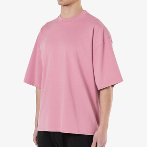 Camisetas Formales de Manga Corta para Hombre, Tallas Grandes, 100% Algodón, Cuello Redondo, Diseño Antiarrugas, Corte Holgado, Largo Regular, 230g, Serigrafía - Product Image 2