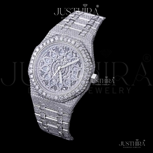 Montre en Moissanite pour Homme, Style Hip Hop, Luxe, Robuste, Disponible au Meilleur Prix - Product Image 3