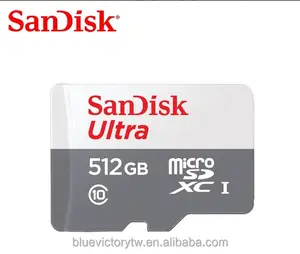 SanDisk การ์ดหน่วยความจำแฟลช512GB ultra Micro SD Class 10 TF