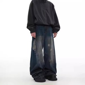 Pantalones Holgados Cómodos para Hombre con Diseño de Pierna Ancha para Uso Diario, Viajes y Actividades de Ocio - Product Image 3