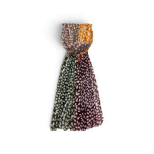 Elegant Floral Wrap <b>Scarf</b> Shawl For Shoulder Wrap Neck Styling and Outdoor Wear At Bulk Price By Exporter Shawl - Product Image 1