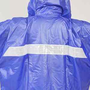 ชุดกันฝนคุณภาพสูงแบบกันน้ำ เสื้อกันฝนแบบสะท้อนแสงพร้อมกางเกงสำหรับผู้ขับขี่มอเตอร์ไซค์ ชุดกันฝนเพื่อความปลอดภัย - Product Image 4