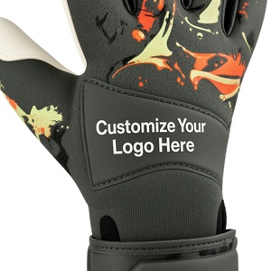 Gants de gardien de but de football personnalisables avec impression par sublimation, doigts entiers, antidérapants, unisexes, sangle de poignet réglable - Product Image 4