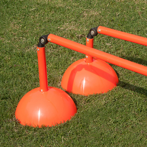 TSFI Obstáculos de PVC Naranja para Entrenamiento de Agilidad en Fútbol, Plegables, Flexibles, Postes de Slalom, Escalera de Obstáculos para Prácticas en Campo - Product Image 2