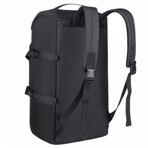 Black Travel Gym <b>Bag</b> <b>Overnight</b> Duffel <b>Bag</b> Large Capacity Sports <b>Overnight</b> Tote With Shoulder Strap - Product Image 2