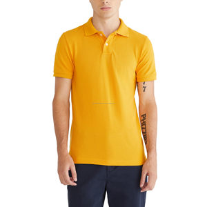 Chemises polo bleu clair personnalisées, concevez votre propre impression brodée, polo vierge de haute qualité, 100% lin, chemises polo pour hommes, logo - Product Image 4