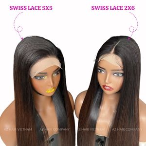 วิกผมคุณภาพพรีเมียม ผลิตสำเร็จรูป ถอนขนแล้ว ไม่ต้องใช้กาว ผมแท้ พร้อมยางยืด ปลายสีน้ำตาล 300 กรัม พร้อมเชือกผูกปิดผม - Product Image 5