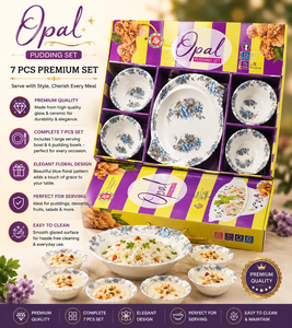 Luxury Summer Ice Cream <b>Gift</b> Set 7-Piece Glass Dessert Cup and Spoon with Printing <b>Pink</b> Textured Bowls for Festive Gifting - Product Image 4