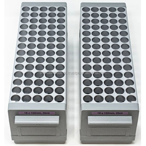 Support à tubes manuel en acier inoxydable certifié ISO et CE WARSAW MEDICAL pour instruments chirurgicaux et usage en laboratoire - Product Image 2