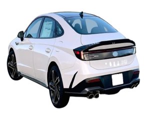 Pare-chocs arrière inférieur pour Hyundai Sonata 2024-2026 86612-L1630 86612L1630 HY1115154 Cache de pare-chocs arrière inférieur - Product Image 1