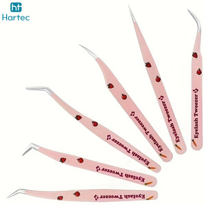 Meilleure Vente Pince à Cils Isolante et Volumisante, Pince à Cils Professionnelle Pointue en Acier Inoxydable, Fournitures pour Extensions de Cils - Product Image 2