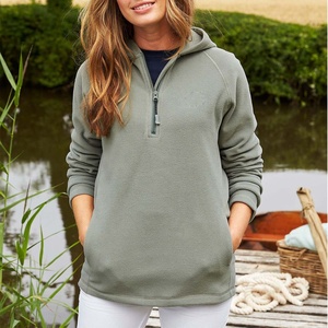 Custom Made PIHA SPORTS Winter <b>3</b>/4 Zipper Eco-Friendly Windproof Fleece Hoodie Men Polyester/Cotton Material Plus Size 340g - Product Image 6