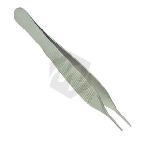 Pinzas para Tejidos 2x3 Dientes, Pinza Quirúrgica Delicada de 4 3/4 Pulgadas, Acero Inoxidable, Instrumentos Médicos para Laboratorio Dental - Product Image 3