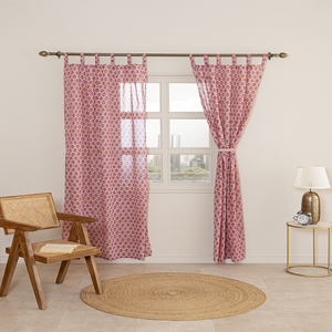 Rideaux occultants 100 % coton, style pastoral rayé, écologiques, personnalisables, à passe-tringles, pour salon et chambre à coucher - Product Image 4