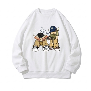 Sweat-shirts pour hommes avec logo personnalisé, sweats à capuche pour hommes, sweats sans capuche pour hommes, motif de dessin animé personnalisé, sweat-shirt en molleton 100% coton - Product Image 2