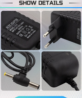 Adaptateur de prise murale d'alimentation à découpage 12V 1A Adaptateur secteur pour ordinateur portable
