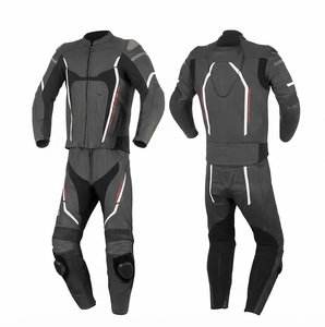MotoCP Ramaha Racing Cowhide/Kangaroo Leather Suit Jumpsuit/Traje Advanced Protection for Track & Street Made to Measure - Product Image 1