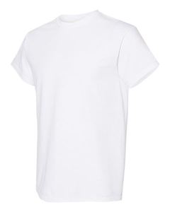 <b>White</b> Oversized Blank T-<b>Shirt</b> | Heavyweight Boxy Fit Crew Neck Tee | Custom <b>Plain</b> Streetwear T-<b>Shirt</b> OEM Private Label - Product Image 2