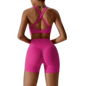 OEM ODM Women Padded Sports Bra High Impact Breathable Quick Dry Gym Yoga Workout Bra Wholesale - Product Image 4