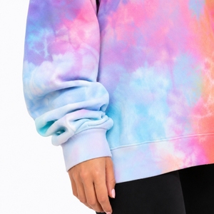 Sudadera para Mujer, Premium, Tie Dye, Oversize, Informal, Estilo Urbano, Color Pastel, Ropa de Salón, Sudadera Colorida para Mujer - Product Image 5