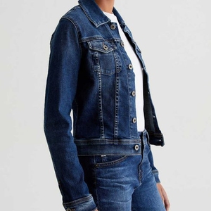 Conjunto de Mezclilla Premium para Mujer, Estilo Urbano, Jeans Oversize Personalizados, Traje Deportivo, Atuendo de Boutique de Moda, Fabricante Mayorista OEM ODM - Product Image 2