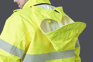 Combinaison de travail unisexe réfléchissante certifiée CE, personnalisable, avec impression numérique, sans couture, en coton, uniforme de sécurité, résistante aux aiguilles - Product Image 5