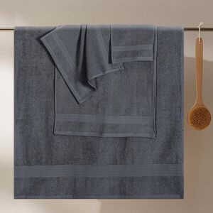 Set di 8 Asciugamani Morbidi in Cotone Ringspun 100% Puro, Include 2 Asciugamani da Bagno Oversize 27x54, 2 Asciugamani per le Mani 16x28, 4 Salviette da Bagno - Product Image 2