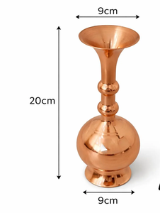 Wholesale Luxury Copper Antique Modern Flower <b>Vases</b> for Home Decoration Aluminium Flower <b>Vase</b> Large Size Designer Flower Pot - Product Image 6