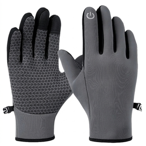 Guantes de Ciclismo con Pantalla Táctil Resistentes al Viento para Fitness, Montañismo, Entrenamiento al Aire Libre, Impermeables, con Cremallera, Antideslizantes, para Invierno - Product Image 4