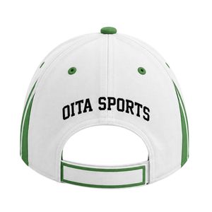 Green <b>White</b> <b>Cricket</b> Cap Adjustable Outdoor Sports Hat Team Match Headwear Training Accessories Casual Sun Protection Cap - Product Image 2