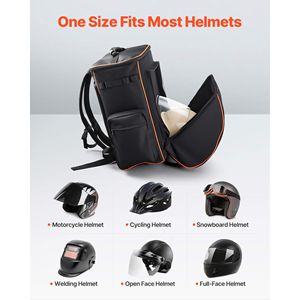 Sac à dos de soudage Extreme Gear 35,6 L en polyester 600D avec pochette pour casque, sac à dos tactique multi-usages pour outils - Product Image 3