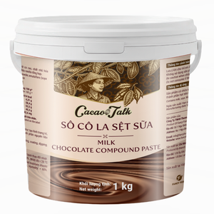 Pâte de cacao liquide au chocolat au lait HALAL, ingrédient de boulangerie en gros, très demandée, 1KG, OEM/ODM - Product Image 1