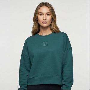 Sudadera con capucha de hombros caídos de gran tamaño con logotipo personalizado, jersey de calle con capucha, diseño impreso bordado esencial de peso pesado - Product Image 1