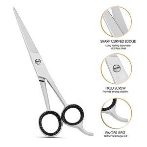 Hair Cutting Barber Scissors Wholesale Professional Hair Cutting Shears Barber Scissors Trimming Scissors For Hair Cut - Product Image 6