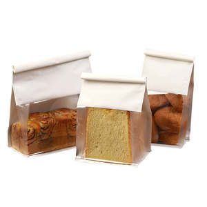Transparent, resealable plastic <b>bags</b> for packaging biscuits, candies, <b>bread</b>, and small paper <b>bags</b>. - Product Image 1