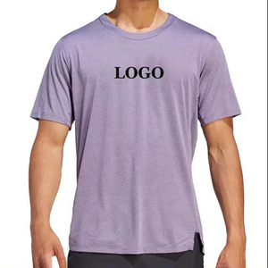 Camiseta de Hombre 2026 con Logotipo Personalizado, Impresión Digital, Cuello Redondo, Manga Corta, 100% Algodón, Lisa, Anti-Pilling, Transpirable - Product Image 1