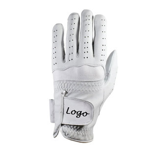 Gants de golf pour hommes au design unique, avec logo personnalisé, en peau de mouton et cuir véritable, antidérapants et légers - Product Image 2