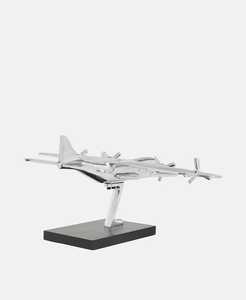 Modelo de Avión Fundido a Presión con Recubrimiento de Níquel, Escala 1:100, con Base, Objeto Decorativo, Accesorios para Oficina y Hogar, Decoración de Interiores - Product Image 6